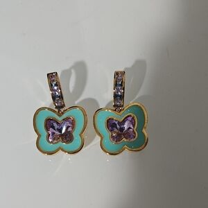 Y2K July Child Butterfly Earrings.